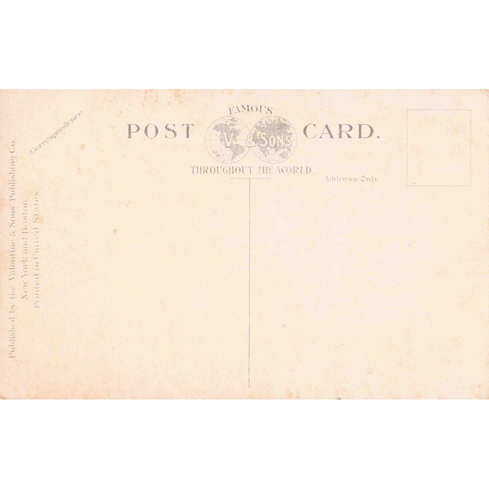 Woodland Path Fort Washington Park New York Valentine & Sons Vintage Postcard - Picture 2 of 2